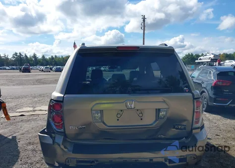 2006 Honda Pilot Ex-L из США, поврежденный, VIN 2HKYF18546H550868